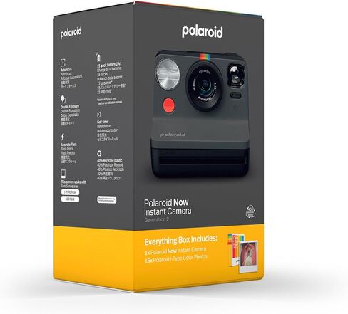 Polaroid Now 2nd Generation I-Type Instant Film Camera - Eames Edition (9135) in Kuwait