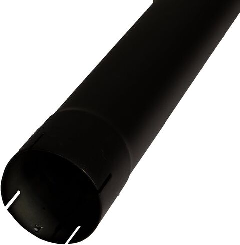Exhaust Pipe Stack Replacement UNIVERSAL -4" x 72", Straight Black in Saudi Arabia