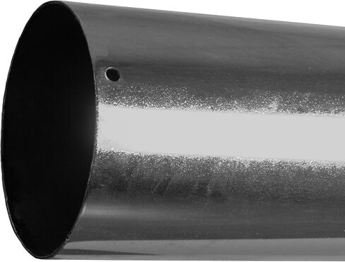 أنبوب العادم متوافق مع Universal 5 "× 96" ، كروم مستقيم in Kuwait