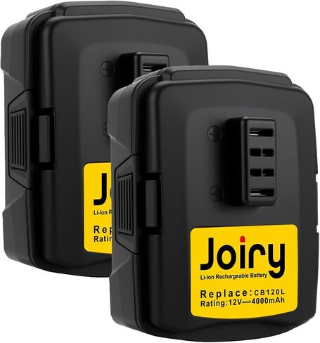 Joiry Battery for 12V 2.5Ah Lithium Ion Replacement Battery Ryobi CB120L CB121L 130503001 130503005 BPL-1220 (Not for CB120N) in Saudi Arabia