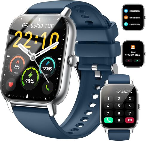 Smart watch, 1.96 inch Full Touchscreen Fitness Watch in Saudi Arabia