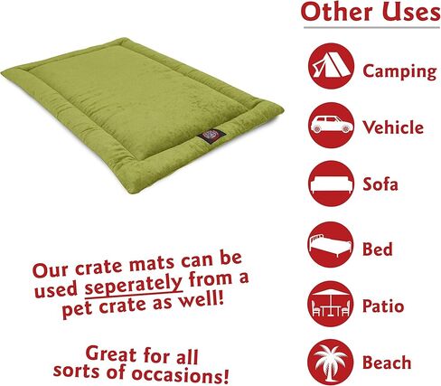 بساط سرير للكلاب على شكل قفص فيلا فيرن مقاس 24 بوصة من Majestic Pet Products in Kuwait