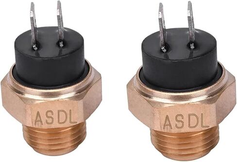1/2/4pcs Motorcycle Electric Radiator Coolant Fan Water Temperature Thermostat Switch Temp Sensor for Honda CH125T CH150 Elite(4PCS) in Saudi Arabia