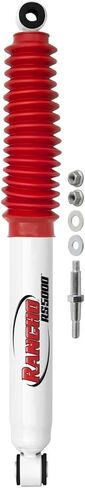 Single RS5000 Series Steering Stabilizer fits 2003 2009 H2 with Original Equipment Manufacturer Steering Damper Mounts | Reduces Wheel Shimmy | Includes TrendsAuto Decal in Kuwait