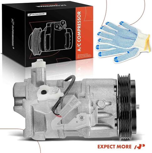 ضاغط A-Premium A/C AC مع قابض متوافق مع Scion XA ، XB 2004-2006 L4 1.5L ، استبدل# 88310-2B721 in Saudi Arabia