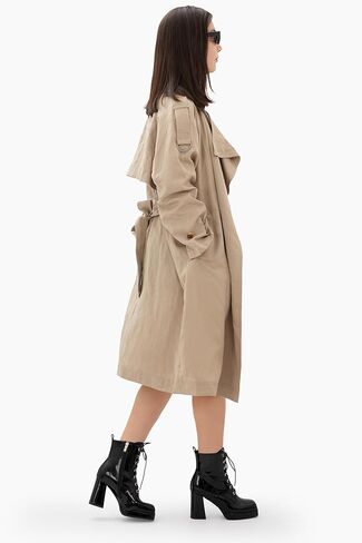 Oh Mispares Women's Platform Ankle Boots with High Chunky Heel Fashion Lace-up Square toe Patent Leather Booties in Kuwait