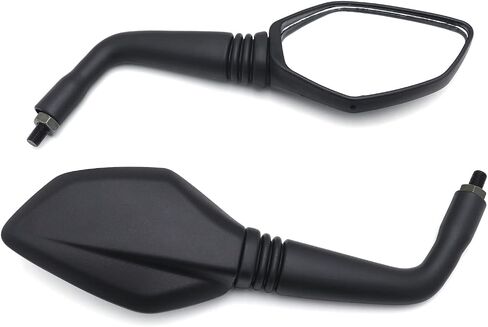 HTTMT- Black Right & Left Rearview Mirrors Compatible with KT M 790 Duke Adventure 890 Adv/ 390 Duke [P/N:MT252-043-BK] in Saudi Arabia