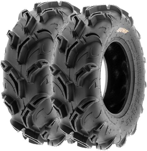 مجموعة من 4 إطارات Sunf ATV Mud Trail 25x8-12 و 25x10-12 ، 6 Ply A048 in Saudi Arabia