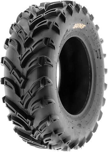 Set of 4 SunF A024 AT-Mud-Trail ATV UTV 25x8-12 Front & 25x10-12 Rear off-road Tires, 6 PR, Tubeless in Saudi Arabia