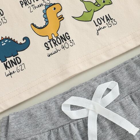 Madjtlqy Toddler Baby Boy Summer Clothes Short Sleeve T Shirt Top Casual Shorts Set Cute Infant Boys Shorts Set in Kuwait