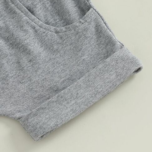 Madjtlqy Toddler Baby Boy Summer Clothes Short Sleeve T Shirt Top Casual Shorts Set Cute Infant Boys Shorts Set in Kuwait