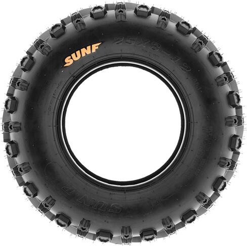 Set of 4 SunF A041 Mud & Trail 25x8-12 Front & 25x10-12 Rear ATV UTV off road Tires, 6 PR, Tubeless in Saudi Arabia