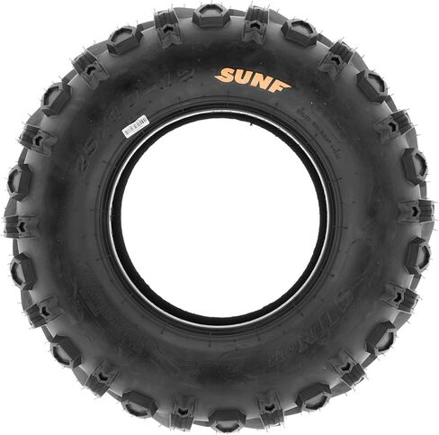 Set of 4 SunF A041 Mud & Trail 25x8-12 Front & 25x10-12 Rear ATV UTV off road Tires, 6 PR, Tubeless in Saudi Arabia