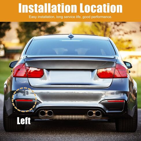 X AutoHaux Car Car الخلفية العاكس الغلاف العاكس العاكس الجانب الأيسر 63147314883 ل BMW X1 2013-2015 in Saudi Arabia