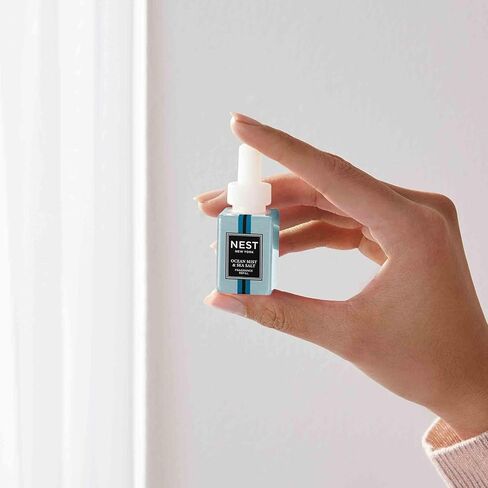 NEST New York Smart Home Fragrance Diffuser Refill Vials, Rose Noir & Oud - Set of 2 - Designed for NEST x Pura 3 and NEST x Pura 4 Diffusers - Cruelty Free, Vegan - Made in USA in Saudi Arabia