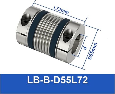 عمود اقتران الجرس مرنة المحرك مقرن LBD55L57 LBD55L72 (LB-B-D55L57) in Kuwait