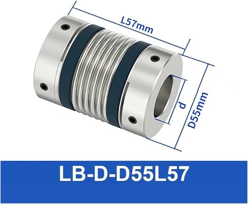 عمود اقتران الجرس مرنة المحرك مقرن LBD55L57 LBD55L72 (LB-B-D55L57) in Kuwait