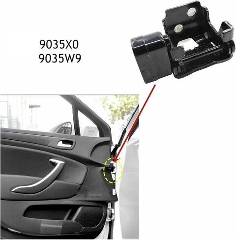 9035X0 9035W9 New Left and Right New Door Hinge Stop Strip Stopper Fit for Citroen C5(Rear Left) in Saudi Arabia