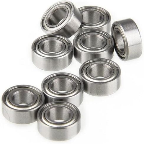 10pcs مصغرة كرة أخدود عميق تحمل سرعة عالية من MR128 ZZ 8x12x3.5mm تحمل الصلب 8 × 12 × 3.5 ملم in Saudi Arabia