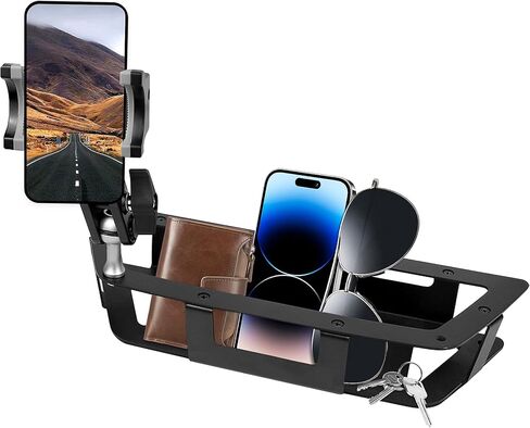 حامل الهاتف Metal Dash Mount متوافق مع 2019-2024 2025 Silverado & 2019-2021 Sierra Cell Phone حامل شيفروليه سيلفرادو GMC Sierra Multi-Device حامل in Saudi Arabia