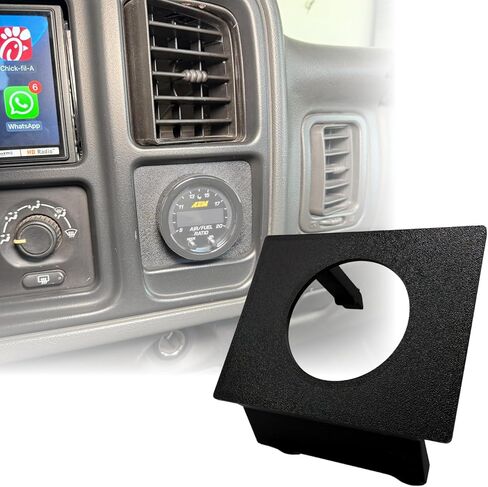 Gauge Mount Pod 52mm Gauge Panel Dash Insert for NBS 1999-2007 Silverado/Sierra/Tahoe/Suburban GM Chevy GMC (Gauge Not Included) in Saudi Arabia
