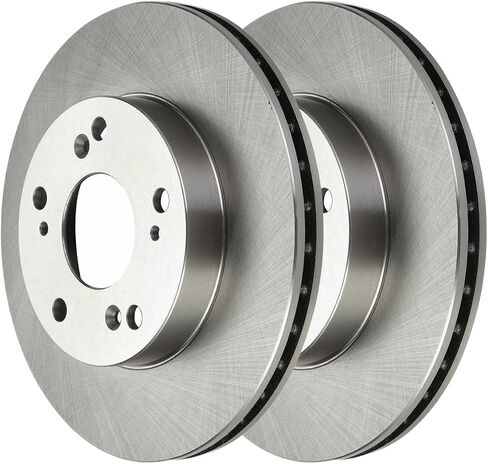 AutoShack Brake Rotors Front Brake Rotor Replacement Kit for 2006-2011 Honda Civic 2011-2015 CR-Z 2002-2006 Acura RSX 1.3L 1.5L 1.8L 2.0L FWD R41313PR in Kuwait