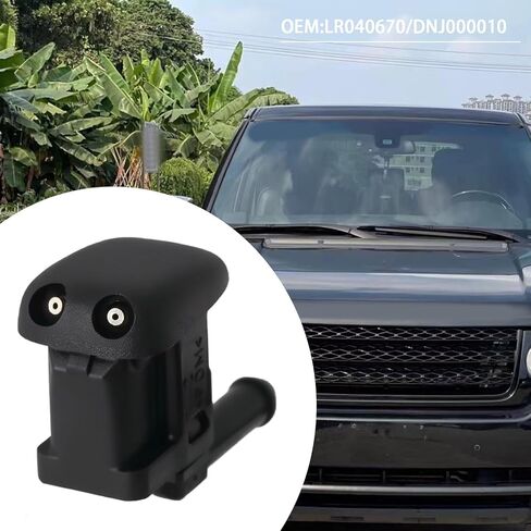 The Lord of the Tools 1pc Windshield Washer Nozzle Front Windscreen Washer Wiper Nozzle Jet Compatible with Range Rover L322 (2002-2012), OEM LR040670 in Saudi Arabia