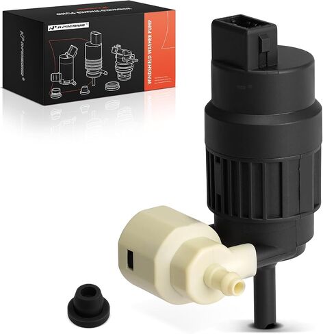A-Premium Windshield Washer Pump Compatible with Chevrolet Equinox & Volkswagen Passat, Golf, GTI, e-Golf, EuroVan & Jeep Renegade & Fiat 500, 500X, 500L & Suzuki XL7 & Saturn & Pontiac & Ram in Saudi Arabia