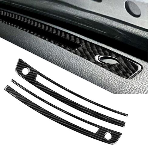 CNSODO15 ألياف الكربون تكييف الهواء تكييف الهواء تغطية تنفيس هواء لسيارات سوبارو BRZ لتويوتا 86 2013-2020 in Kuwait