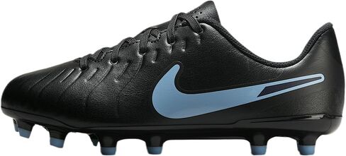 Nike Jr. Tiempo Legend 10 Club Little/Big Kids Multi-Top-Top Soilds (Black/Black) in Saudi Arabia