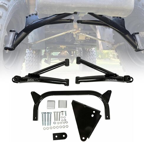 HECASA 6 "Lift Kit متوافق مع 1995-2002 Yamaha G14 G16 G19 GOLF GOLF CART A-ARM Powder Black in Saudi Arabia