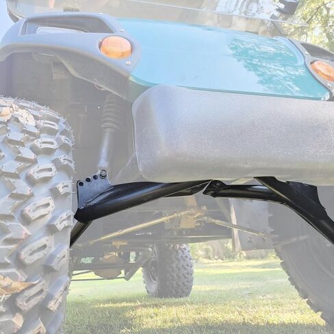 HECASA 6 "Lift Kit متوافق مع 1995-2002 Yamaha G14 G16 G19 GOLF GOLF CART A-ARM Powder Black in Saudi Arabia