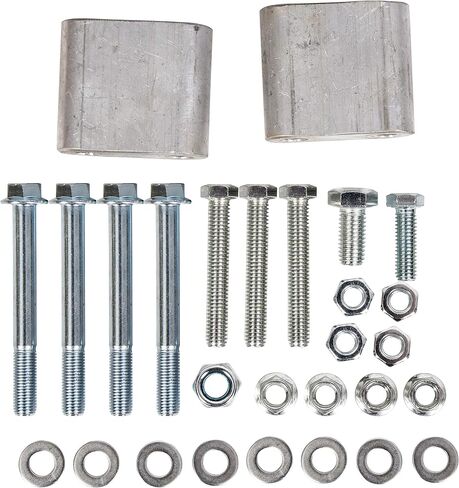 HECASA 6 "Lift Kit متوافق مع 1995-2002 Yamaha G14 G16 G19 GOLF GOLF CART A-ARM Powder Black in Saudi Arabia