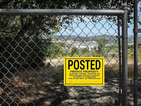 20 Pcs Private Property No Trespassing Sign No Hunting or Trespassing Signs Warning Signs for Property 10"X7" Funny Posted Aluminum Metal Signs in Saudi Arabia
