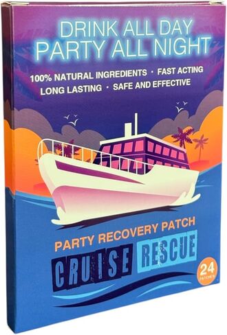 Cruise Rescue Cruise Relief Patch for Cruisers 24 Pack in Saudi Arabia