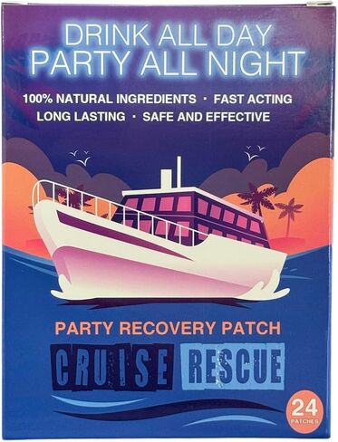 Cruise Rescue Cruise Relief Patch for Cruisers 24 Pack in Saudi Arabia