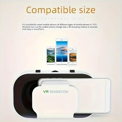VR Headset Virtual Reality VR Glasses VR Helmet for iPhone Android Smartphones in Saudi Arabia