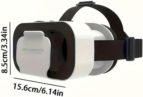 VR Headset Virtual Reality VR Glasses VR Helmet for iPhone Android Smartphones in Saudi Arabia