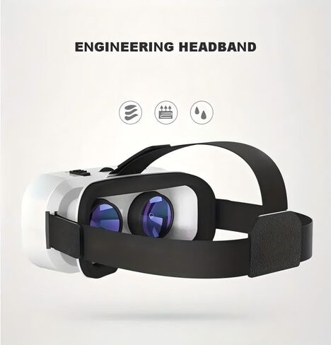 VR Headset Virtual Reality VR Glasses VR Helmet for iPhone Android Smartphones in Saudi Arabia