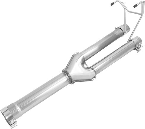 KUAFU Dual Exhaust Y-Pipe Muffler Direct Fit Replacement Parts Kit Compatible with 2009-2019 Dodge Ram 1500 Hemi Truck Pickup Stainless Steel in Saudi Arabia
