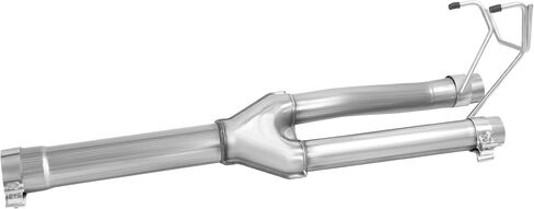 KUAFU Dual Exhaust Y-Pipe Muffler Direct Fit Replacement Parts Kit Compatible with 2009-2019 Dodge Ram 1500 Hemi Truck Pickup Stainless Steel in Saudi Arabia