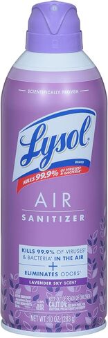 لف الصورة لتكبيرها في رذاذ Lysol Air Leamizer ، لتطهير الهواء والتخلص من الرائحة ، Lavender Sky ، 10 FL. أوز in Saudi Arabia