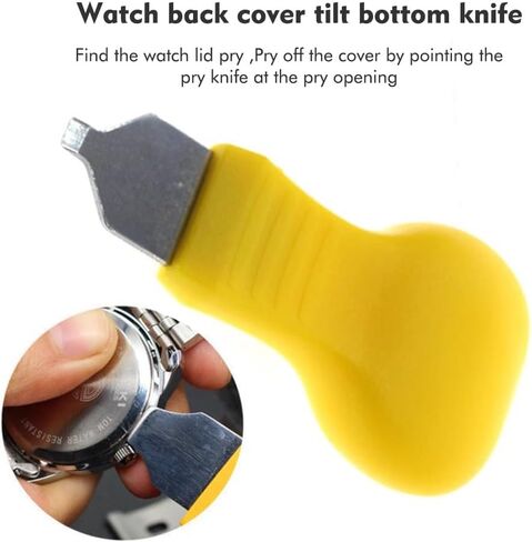 Watch Press Tool, Watch Back Case Closer, Watches Battery Replacement Tool with Watc-h Back Remover Tool, Repair Kit for Watches, Only for Round Dials 16 to 50mm in Saudi Arabia