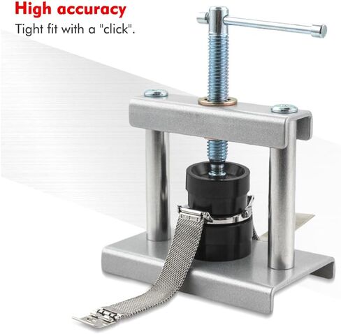 Watch Press Tool, Watch Back Case Closer, Watches Battery Replacement Tool with Watc-h Back Remover Tool, Repair Kit for Watches, Only for Round Dials 16 to 50mm in Saudi Arabia