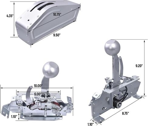 Pro Ratchet Automatic Ratchet Shifter for 3 and 4 Speed Transmission Compatible with B&M 80842 in Saudi Arabia