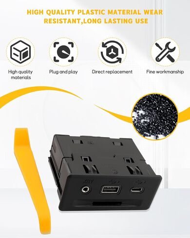 وحدة التحكم في المركزية ، وعاء USB ملاءمة لشيفروليه سيلفرادو 1500 1500LTD 2500HD 3500HD ، مناسب لـ GMC Sierra 1500 1500LIMITED 2500HD 3500HD ، استبدل 13529862 13526279 in Saudi Arabia