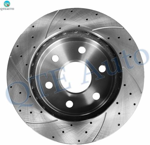 PM Auto Set of 4 Front 305 mm -Rear 330 mm Drilled Slotted Brake Disc Rotors For 2003-2006 Cadillac Escalade ESV Base in Saudi Arabia