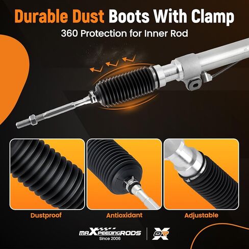 MaxPeedingRods رف التوجيه الهيدروليكي للسلطة وترين تويوتا 4Runner 2003-2009 4.0L 4.7L ، FJ Cruiser 2007-2009 4.0L ، لـ LEXUS GX470 2003-2009 4.7L ، 26-2624 ، 44200-35061 in Saudi Arabia