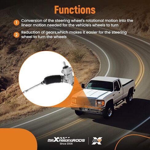 MaxPeedingRods رف التوجيه الهيدروليكي للسلطة وترين تويوتا 4Runner 2003-2009 4.0L 4.7L ، FJ Cruiser 2007-2009 4.0L ، لـ LEXUS GX470 2003-2009 4.7L ، 26-2624 ، 44200-35061 in Saudi Arabia