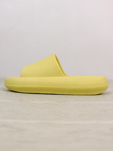 سيفينهيلدياموندز شبشب منزلي بنعل سميك للنساء والرجال | شرائح سحابية قابلة للتنفس وغير قابلة للانزلاق | صنادل استحمام سريعة الجفاف | منصة وسادة in Kuwait